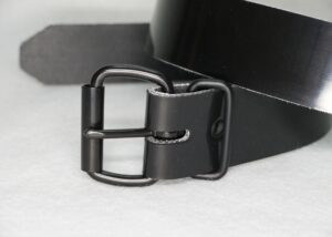 1.5 inch Black Roller Buckle Set