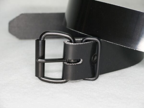1.5" Black Roller Buckle Set